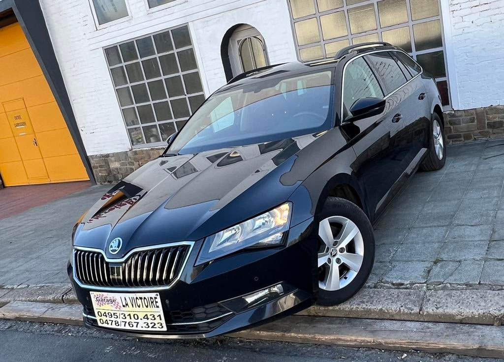 Skoda Superb Break 1.6 TDi 2018 année 88kw 0032478767323, Auto's, Euro 6, 4 cilinders, Zwart, Bedrijf