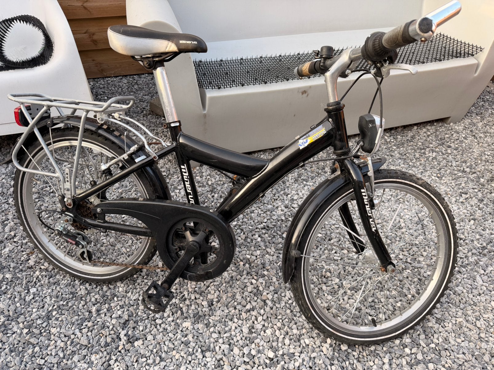 Minerva fiets 20inch, Vitesses, Frein sur jante, Utilisé, 20 pouces