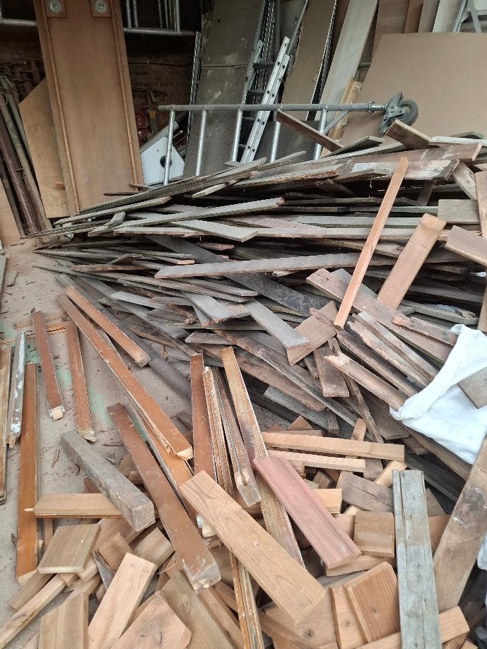 brandhout, Tuin en Terras, Minder dan 3 m³, Ophalen, Overige houtsoorten, Blokken