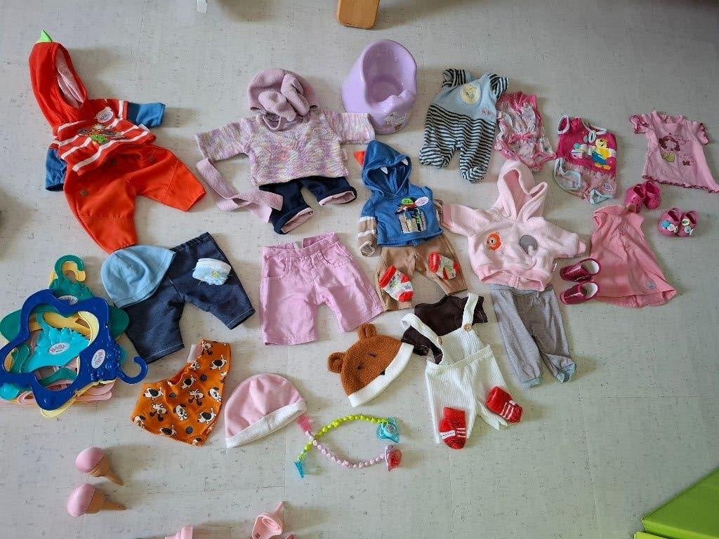 Poppenkledij en accesiores, Enlèvement, Comme neuf, Baby Pop