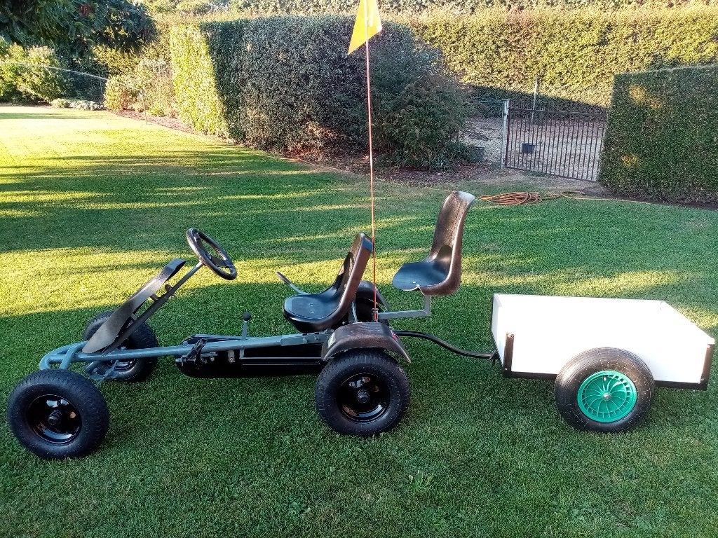 Gocart,vrijloop,duozit,kiepkar, Ophalen, Gebruikt, Duozit