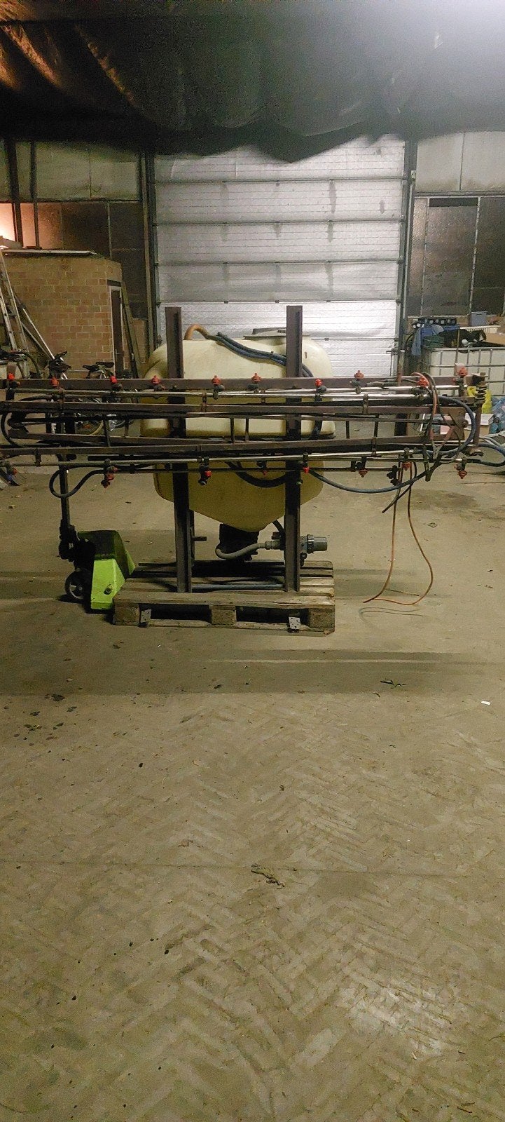 Sproeier, Zakelijke goederen, Ophalen