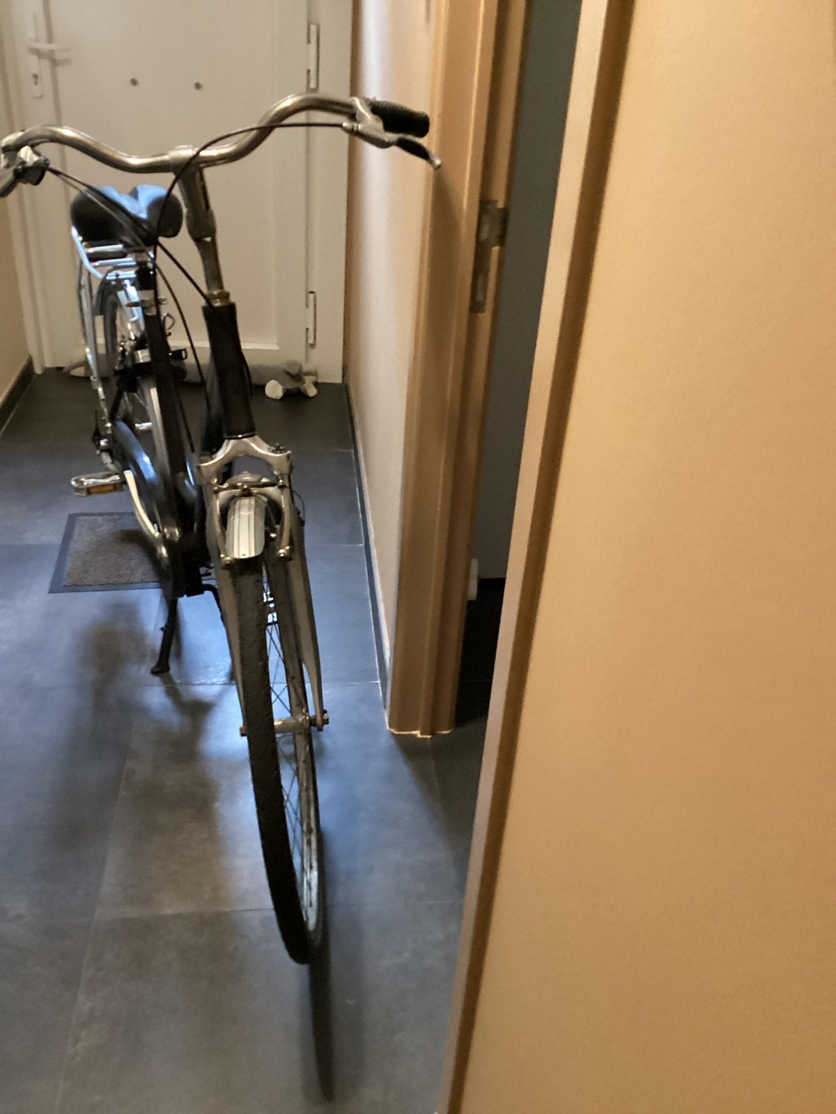 Damesfiets, Ophalen, Gebruikt