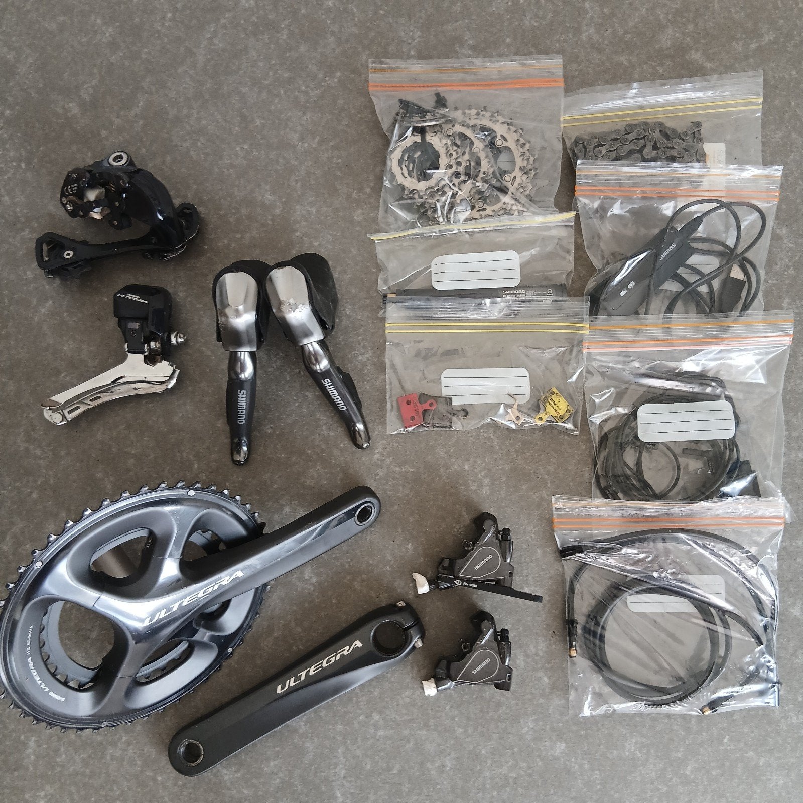 Shimano Ultegra R6870 di2 11 speed groepset, Ophalen of Verzenden