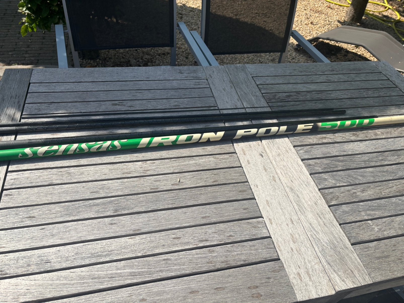 Sensas Iron Pole 500, Ophalen, Gebruikt, Vaste hengel