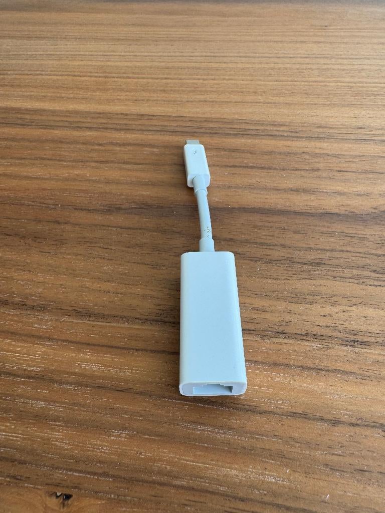 Apple - Thunderbolt to Gigabit Ethernet Adapter, Computers en Software, Ophalen of Verzenden, Zo goed als nieuw