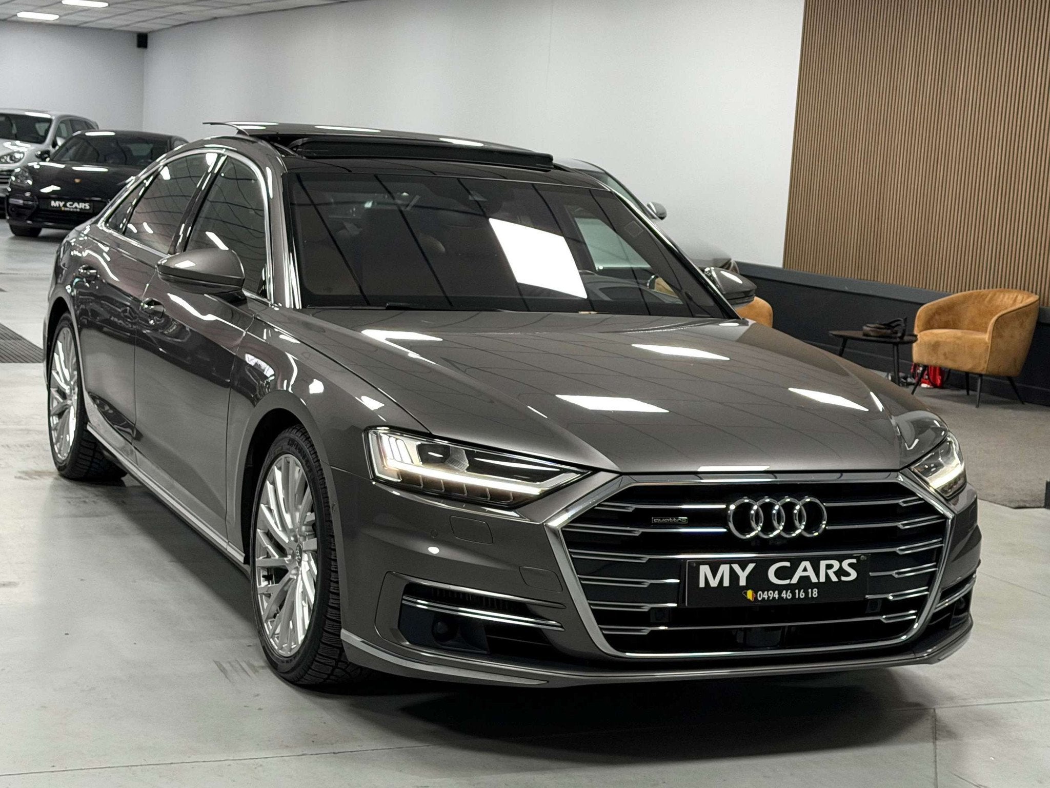 Audi A8 3.0 TDi V6 Quattro Tiptronic - TOIT PANORAMIQUE - MA, Automaat, 4 deurs, 158 g/km, Gebruikt