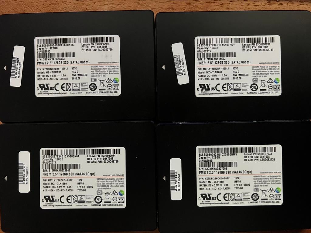 Ssd sata 128gb, Comme neuf, Enlèvement, Laptop, SSD