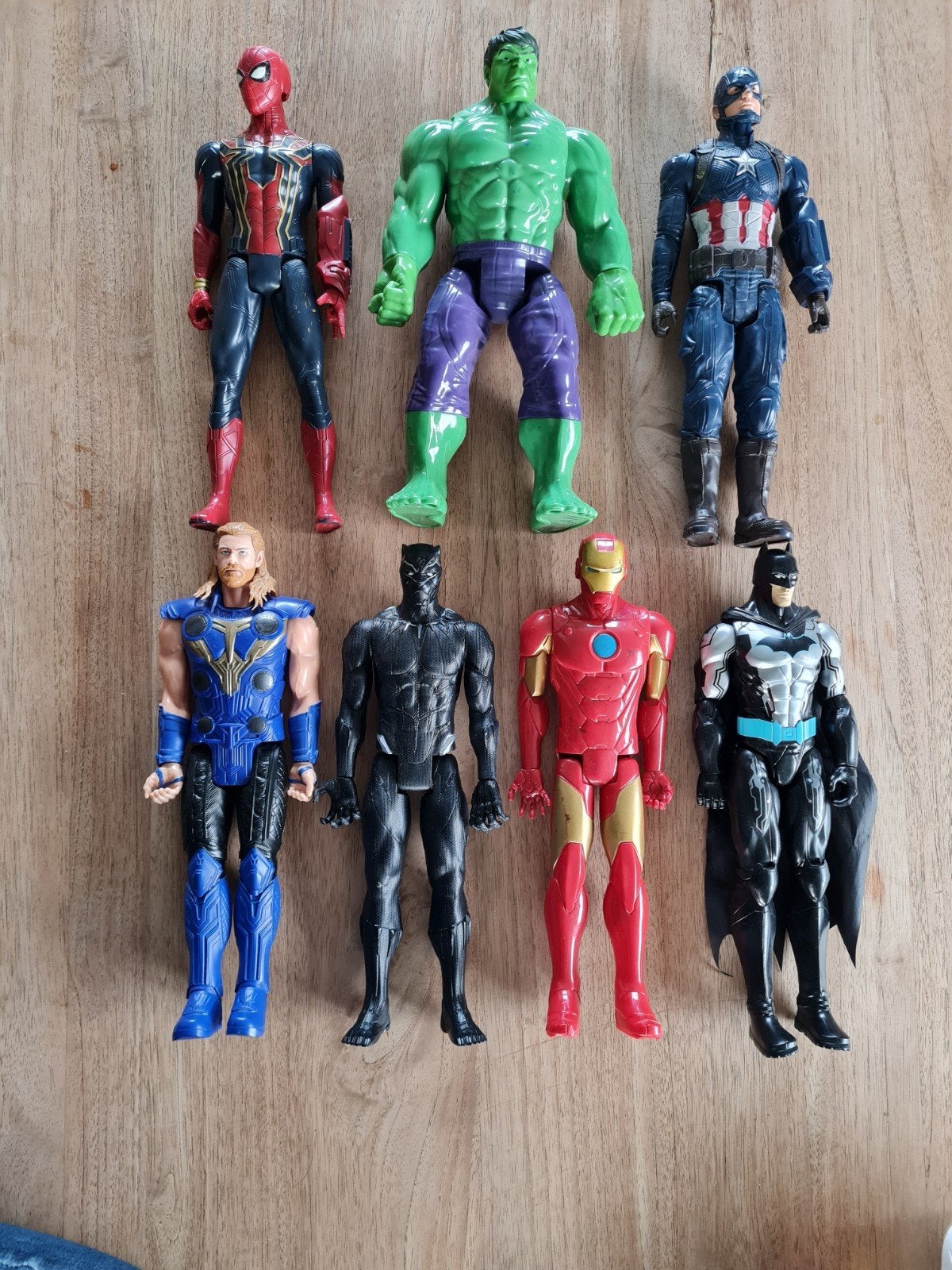 Set 7stuks Marvel Avenger 30cm actiefiguren, Kinderen en Baby's, Speelgoed | Actiefiguren, Ophalen