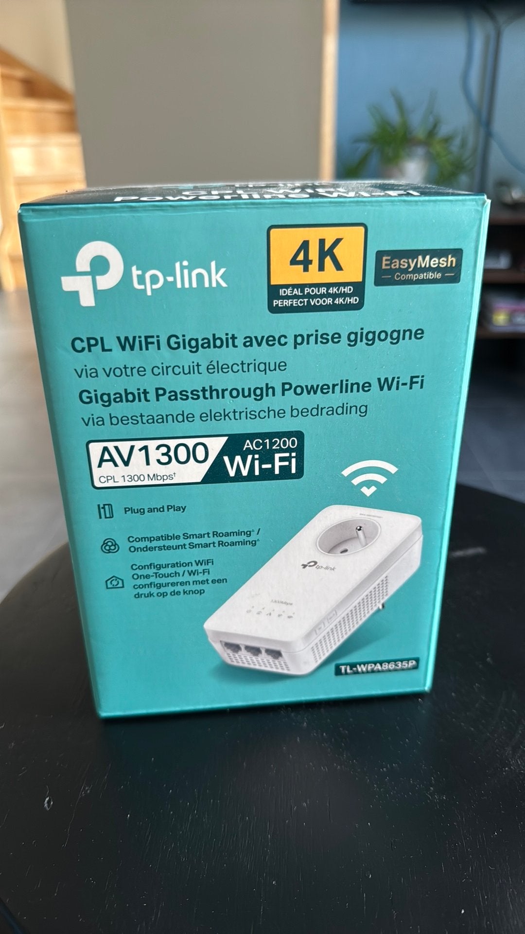 Powerline AV1300, Computers en Software, Netwerk switches, Ophalen, Zo goed als nieuw