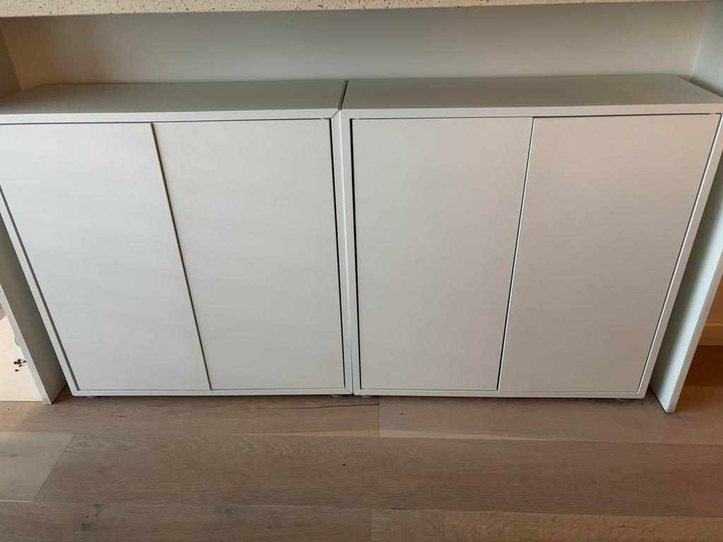 2 EKET kastjes van IKEA, Huis en Inrichting, Kasten | Roldeurkasten en Archiefkasten, Ophalen, Zo goed als nieuw