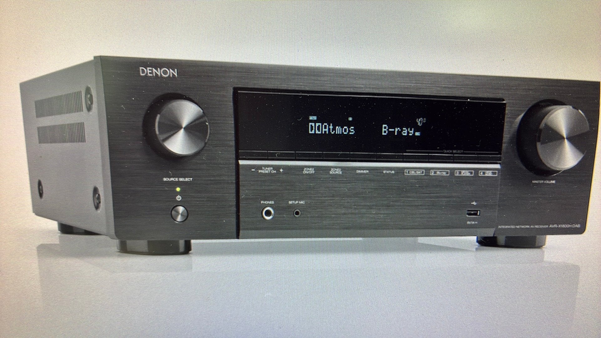 Denon avr-x1800H DAB 7.2kan 80 watt. 8k av receiver met Heos, Overige systemen, Denon, Ophalen of Verzenden, Zo goed als nieuw