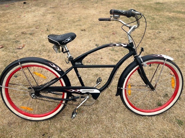 beachbike, Cruiser, Frein à rétropédalage, Acier, Electra