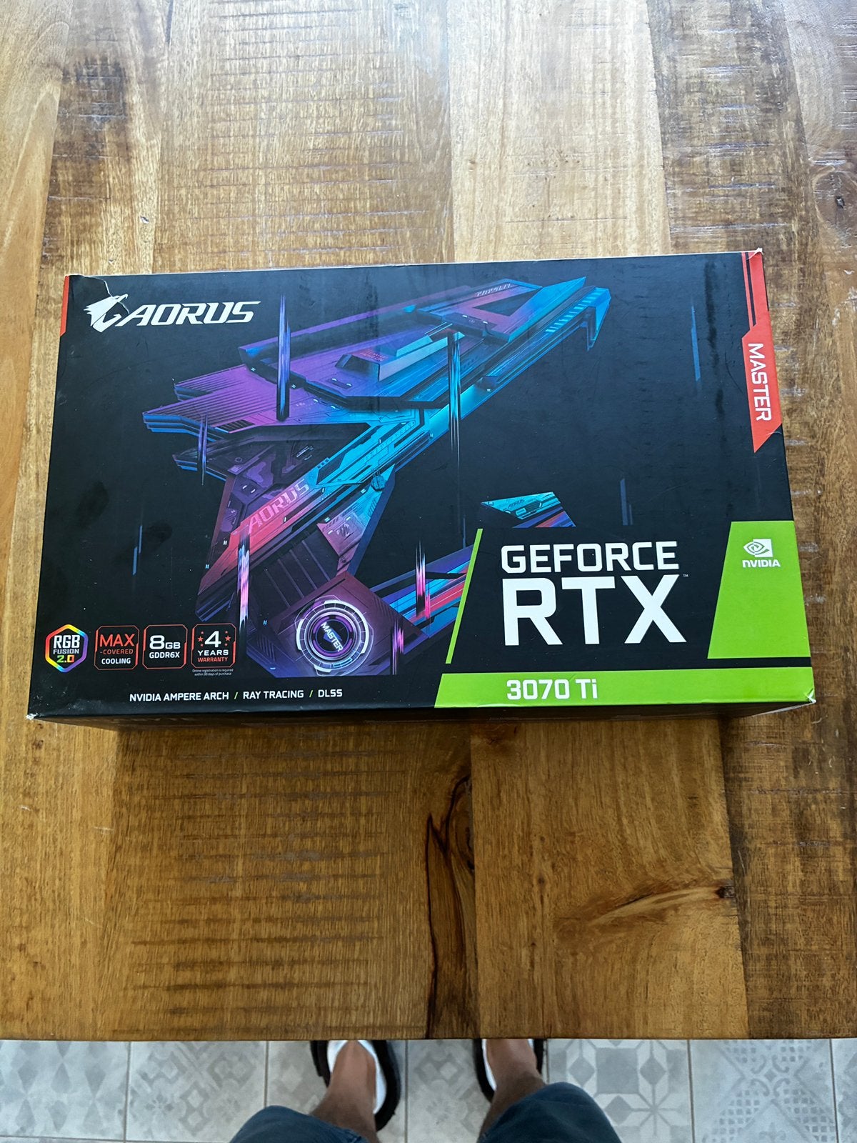 Rtx 3070 ti aorus, Enlèvement ou Envoi, Utilisé