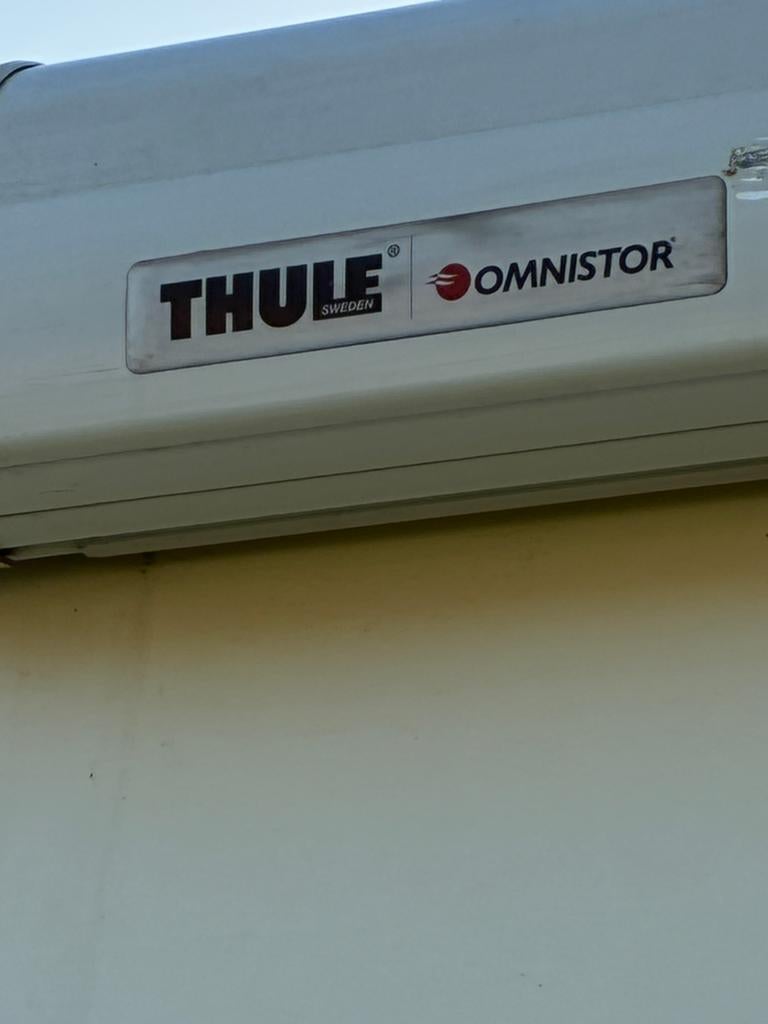 Thule voortent voor aanbouw aan camper, Ophalen