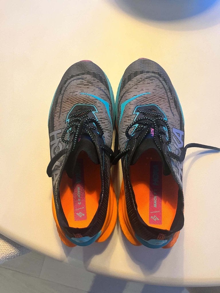 Hoka Mach X2, maat 43,1/3de, Gebruikt, Hardloopschoenen, Ophalen of Verzenden, Hardlopen