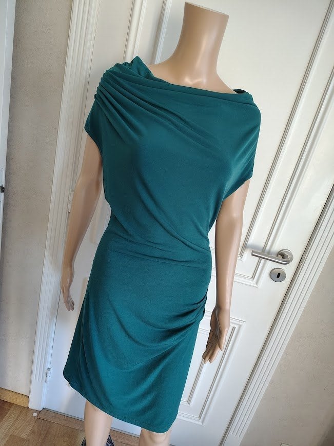 nieuw kleedje van terra di siena, Verzenden, AMELIE & AMELIE, Zo goed als nieuw, Maat 36 (S)