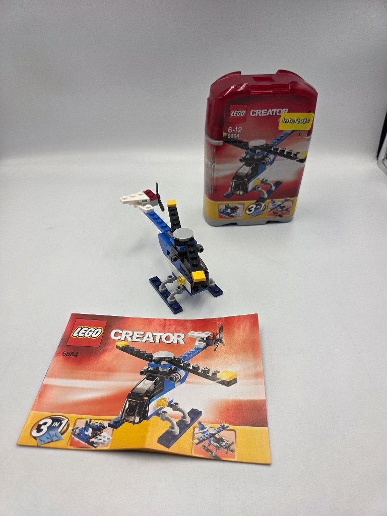Mini-hélicoptère Lego Creator 5864, Enlèvement ou Envoi, Lego, Ensemble complet, Comme neuf