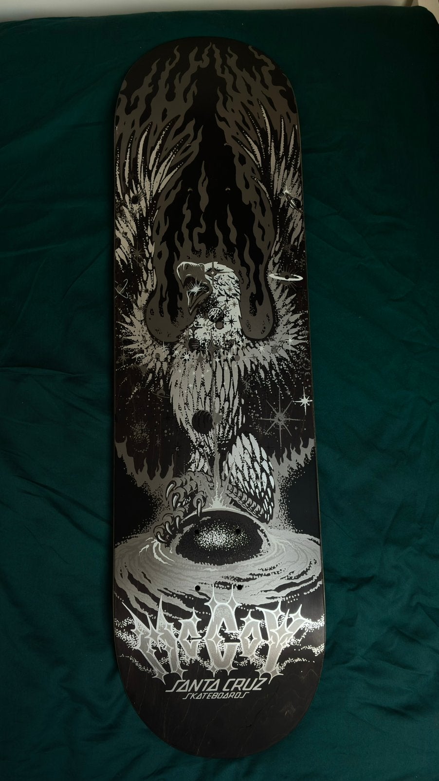 SANTA CRUZ DECK VX MCCOY COSMIC EAGLE (8.25"), Sport en Fitness, Ophalen of Verzenden, Nieuw, Skateboard