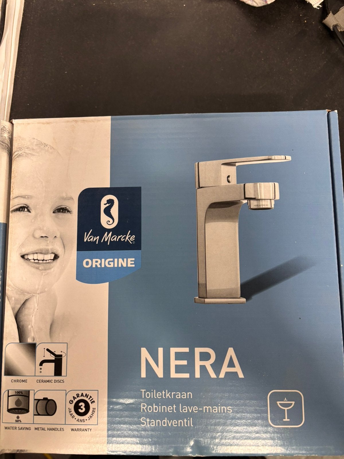 Toiletkraan van marcke origine, Ophalen, Zo goed als nieuw, Chroom