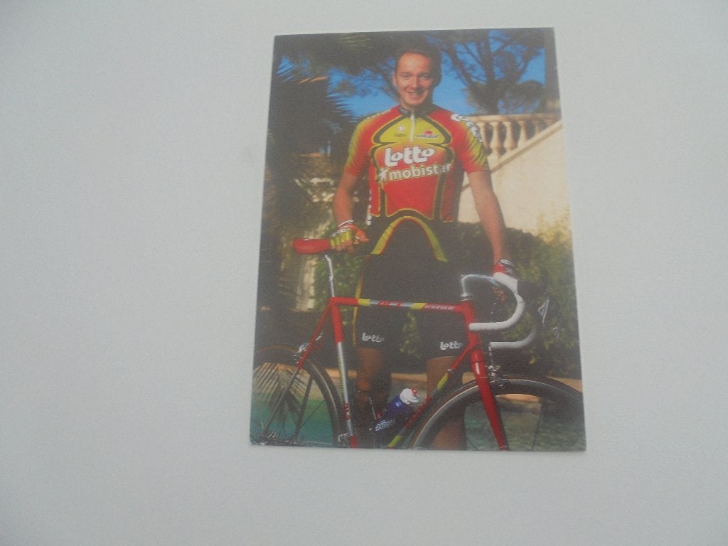 wielrenner - laurent madouas, Verzamelen, Ophalen of Verzenden, 1980 tot heden, Zo goed als nieuw, Foto
