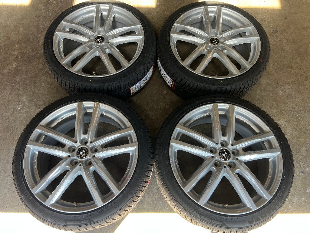 5x112 19 inch BMW 1 Serie F40 F70 Velgen + 4s Banden, Enlèvement, Neuf, BMW