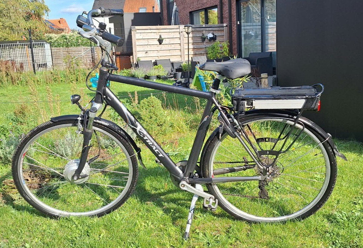 Elektrische herenfiets, Fietsen en Brommers, Ophalen