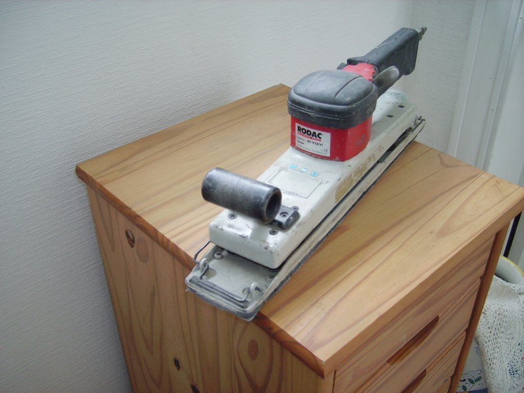 PONCEUSE ORBITALE PNEUMATIQUE RODAC, Bricolage & Construction, Enlèvement ou Envoi, Utilisé, Ponceuse orbitale