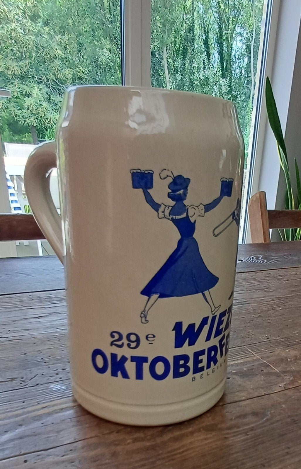 29e oktoberfeesten bierpot 1L, Verzamelen, Ophalen of Verzenden