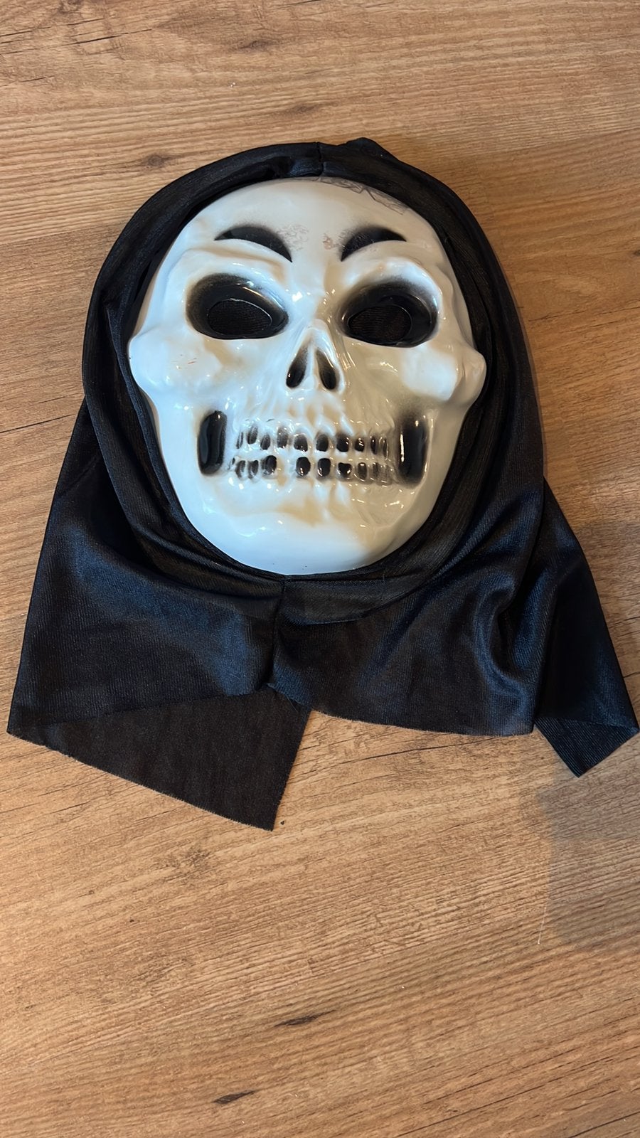 Masker doodskop, Ophalen, Zo goed als nieuw