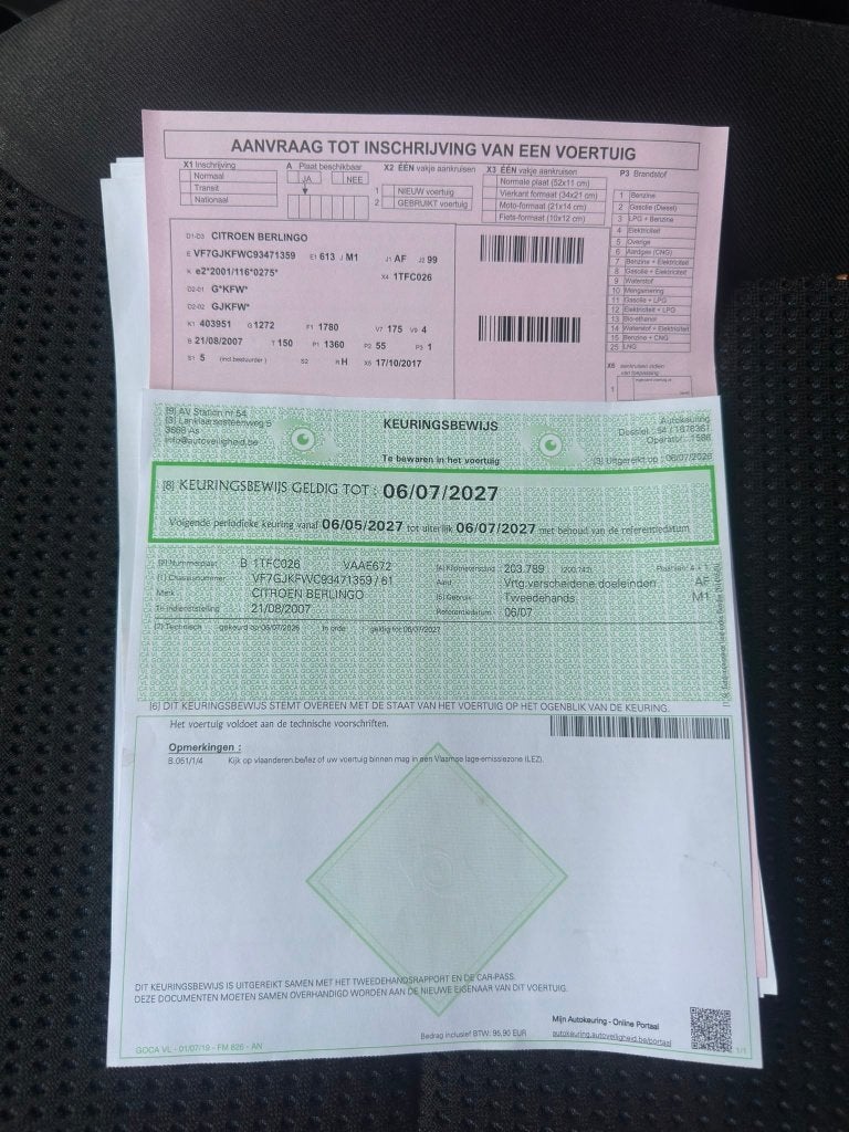 Citroën Berlingo 1.4 Benzine rozeformulier zonder opmerking, Voorwielaandrijving, Stof, 4 cilinders, Lichtsensor