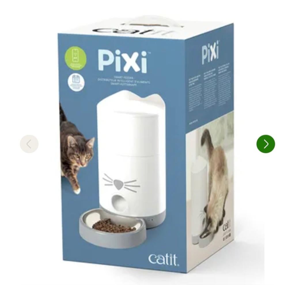 Distributeur de nourriture intelligent Catit Pixi chien/chat, Enlèvement, Utilisé