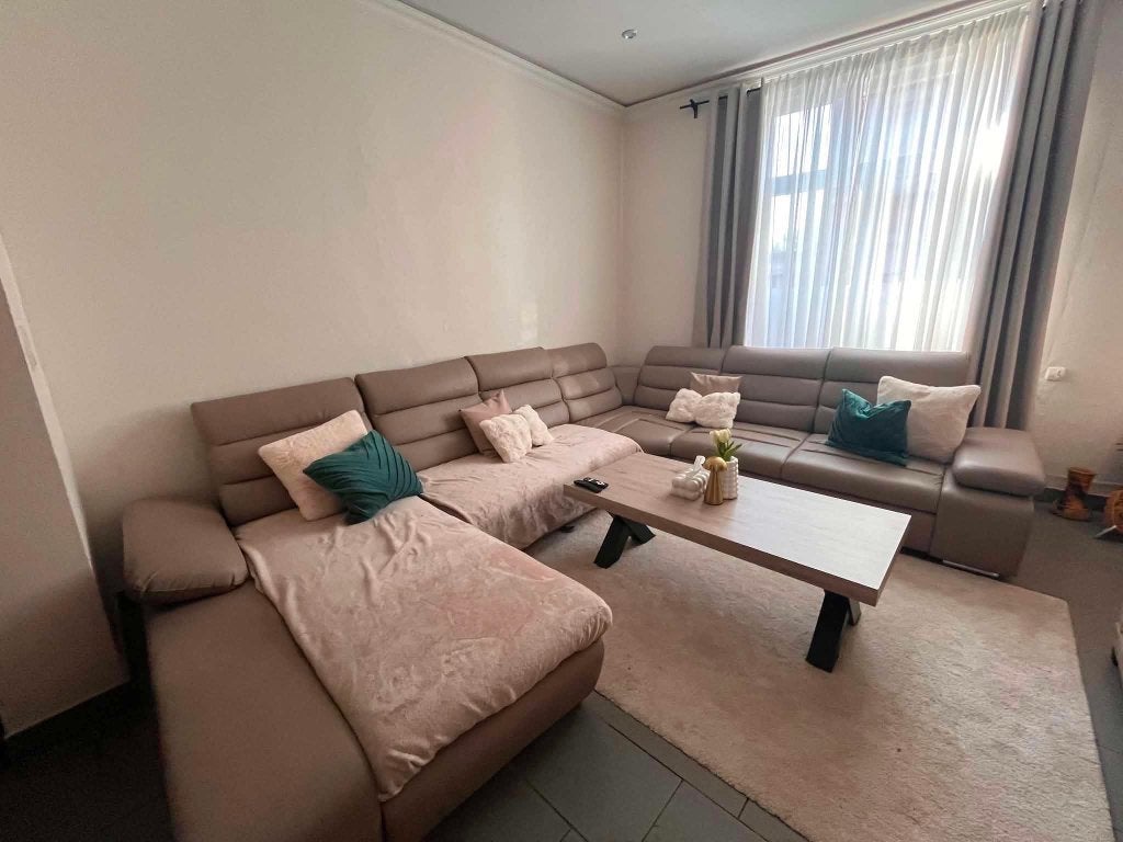 Canapé, Huis en Inrichting, Zetels | Zetels, Ophalen, 250 tot 300 cm, Gebruikt, Kunststof