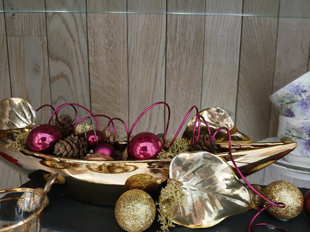 Belle décoration de Noël sur ardoise., Enlèvement ou Envoi, Neuf