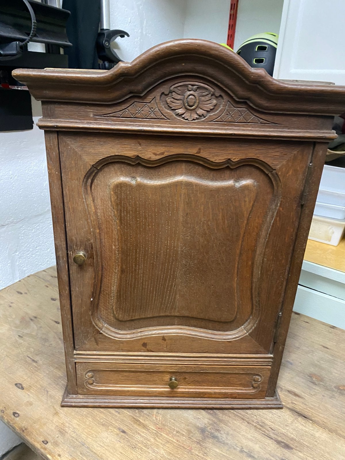 Petite armoire pharmacie ancienne, Antiquités & Art, Enlèvement