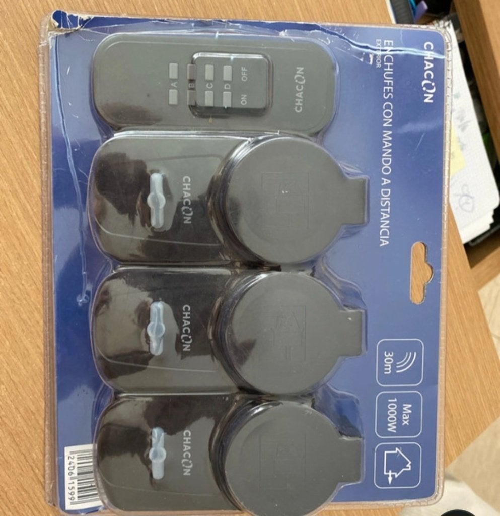 Prises télécommandes extérieures chacon, Ophalen, Nieuw