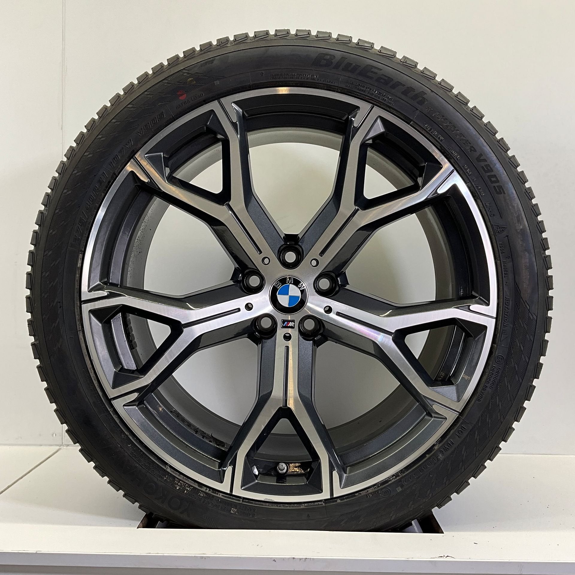 BMW X5 G05 X6 G06 BREEDSET VELGEN + WINTERBANDEN 21 INCH ORI, Auto-onderdelen, Banden en Velgen, Gebruikt, -, 275 mm, -