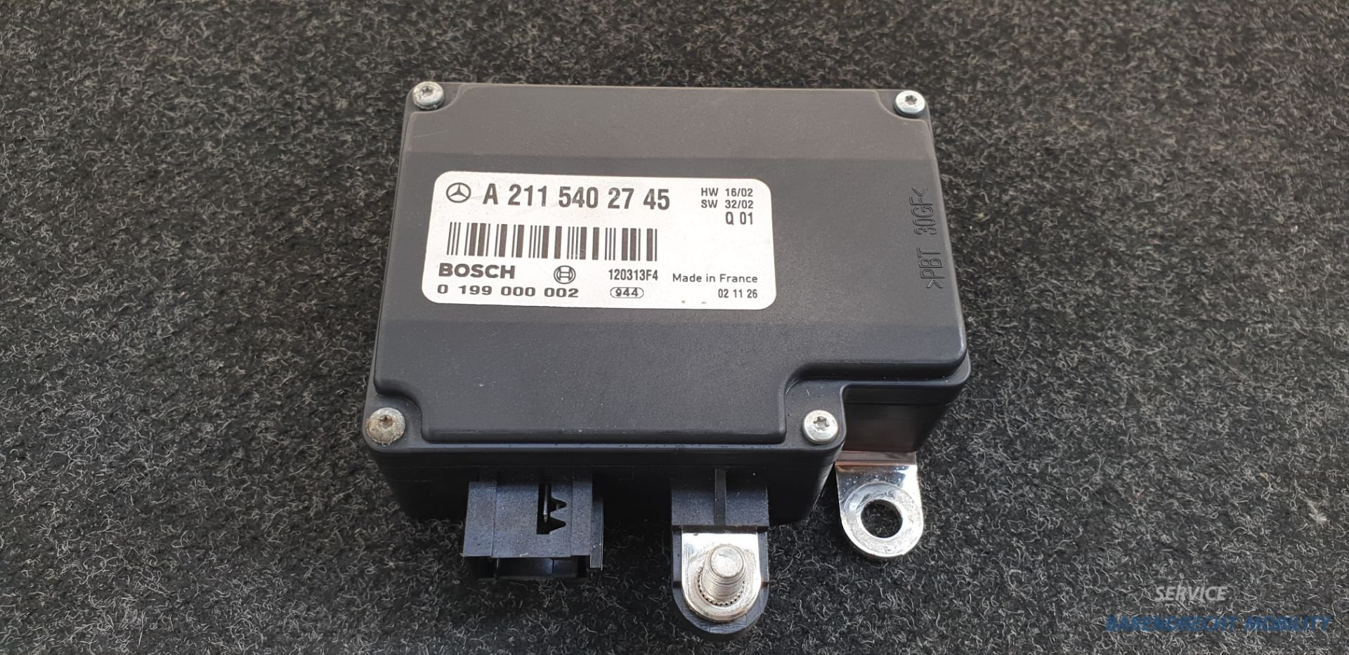 Module de batterie Mercedes Classe E W211 A2115402745, batte, Mercedes-Benz AG, Mercedes-Benz, Utilisé, Mercedesstrasse 120
70372  Stuttgart, DE