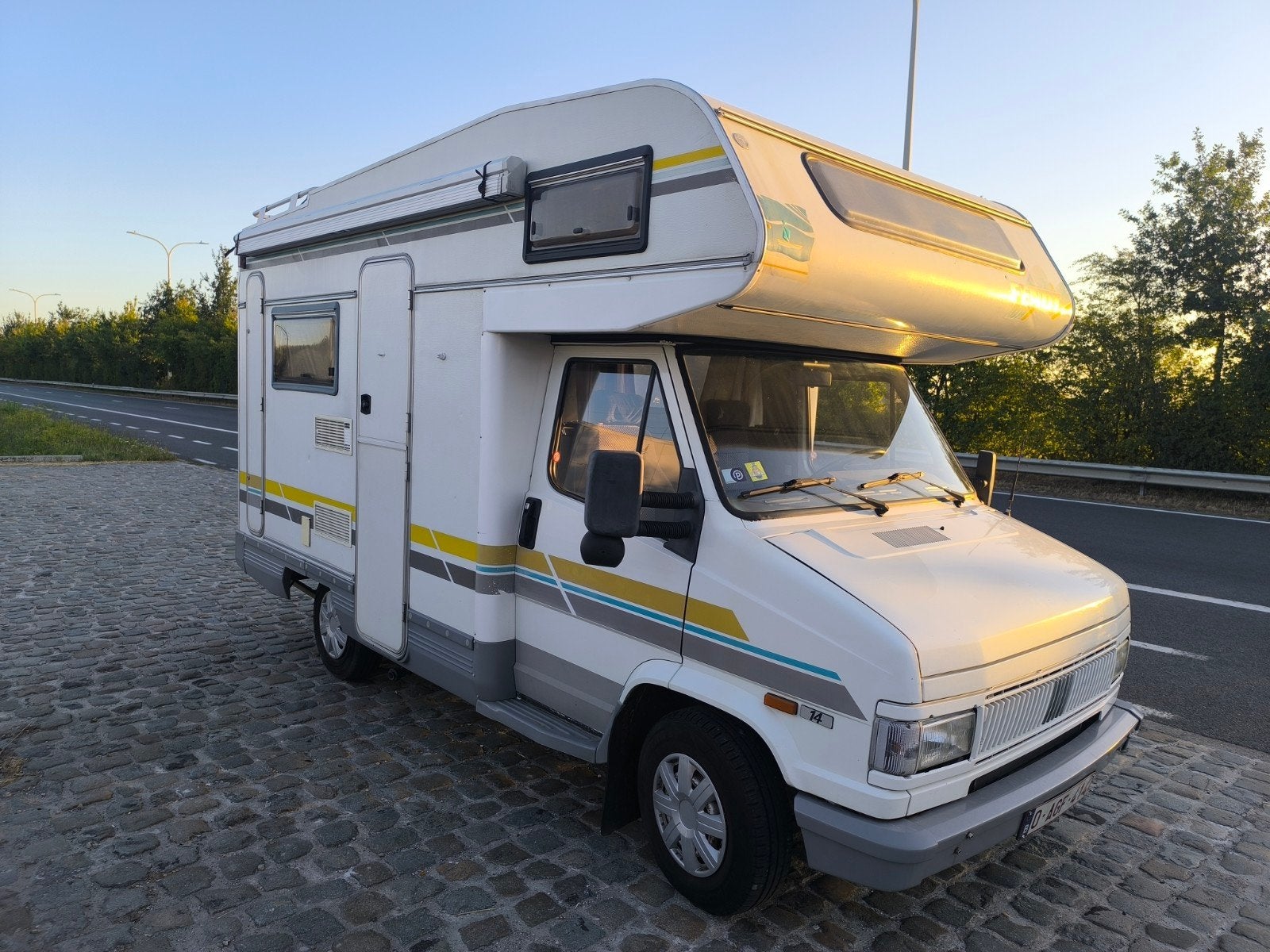 Prachtige perfect onderhouden Ducato camper en OLDTIMER!, Fiat, Douche, Bedrijf, Diesel