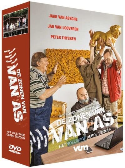 GEZOCHT : De Zonen van Van As seizoen 3, Cd's en Dvd's, Ophalen of Verzenden, Zo goed als nieuw, Seizoen 3