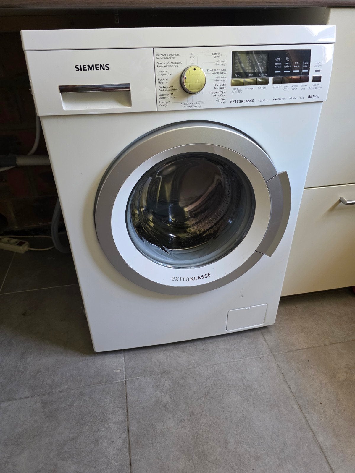 Siemens wasmachine 8kg, Elektronische apparatuur, Wasmachines, Ophalen