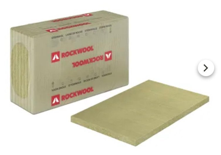 Rockwool, Doe-het-zelf en Bouw, 4 tot 8 cm, Nieuw, Steenwol, 5 tot 10 m²