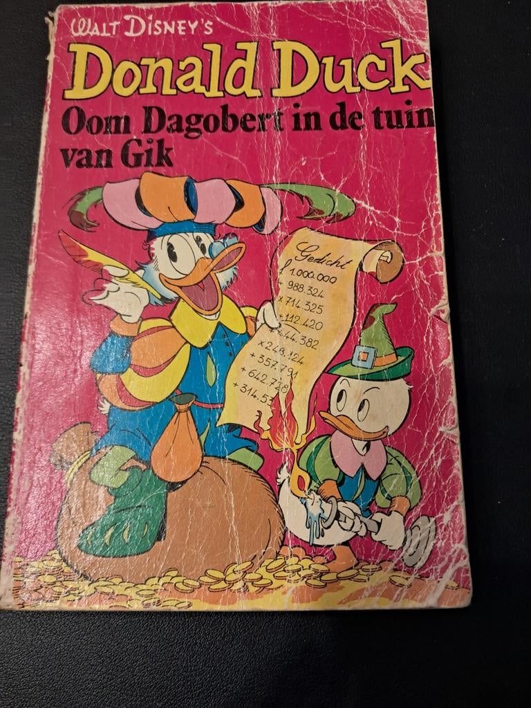 Donald duck oom dagobert in de tuin van gik, Boeken, Ophalen of Verzenden