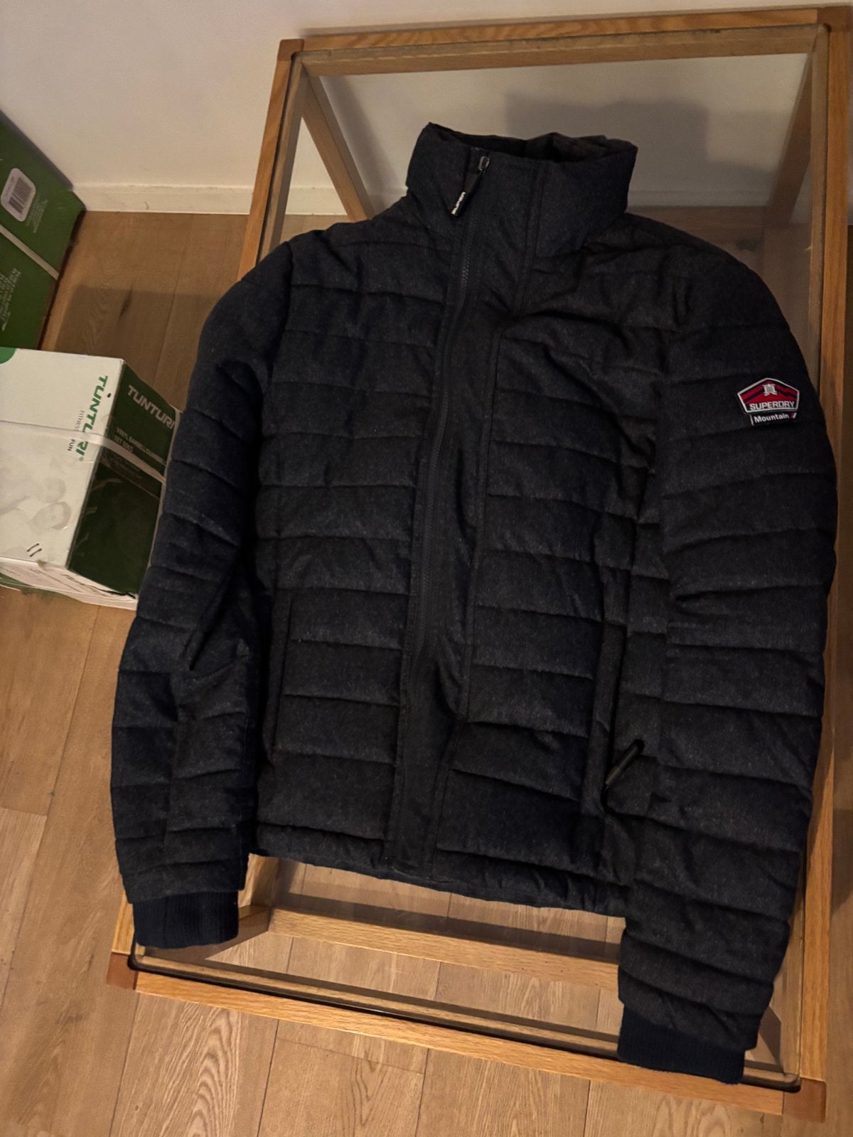 Superdry Dubble Zip Jacket, Ophalen, Zo goed als nieuw