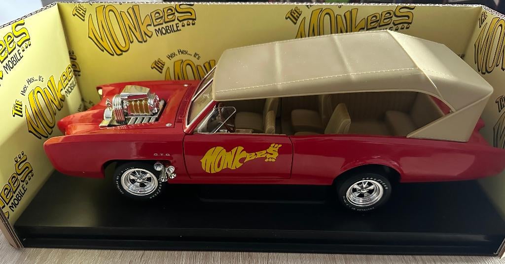 The Monkees Mobile 1:18, Collections, Enlèvement ou Envoi, Comme neuf