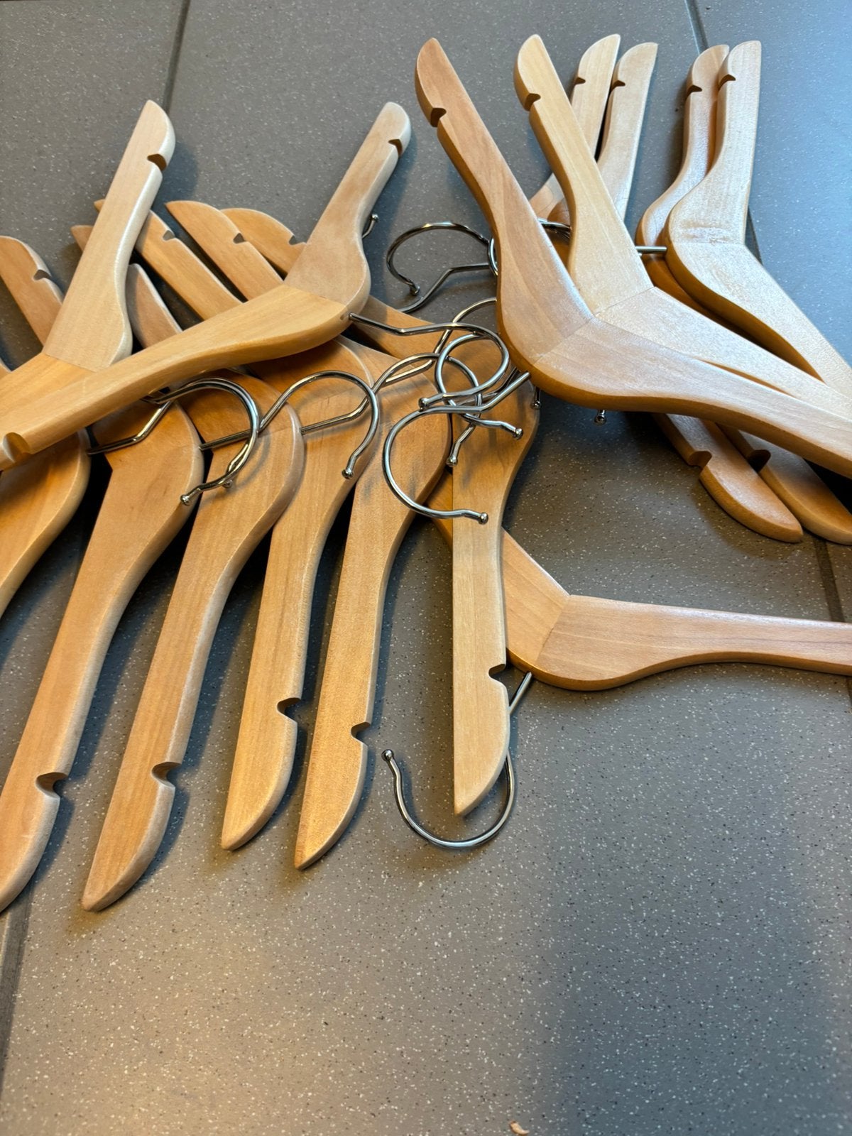 Houten kinderkleerhangers, Enlèvement ou Envoi, Utilisé, Bois, Portemanteau enfant