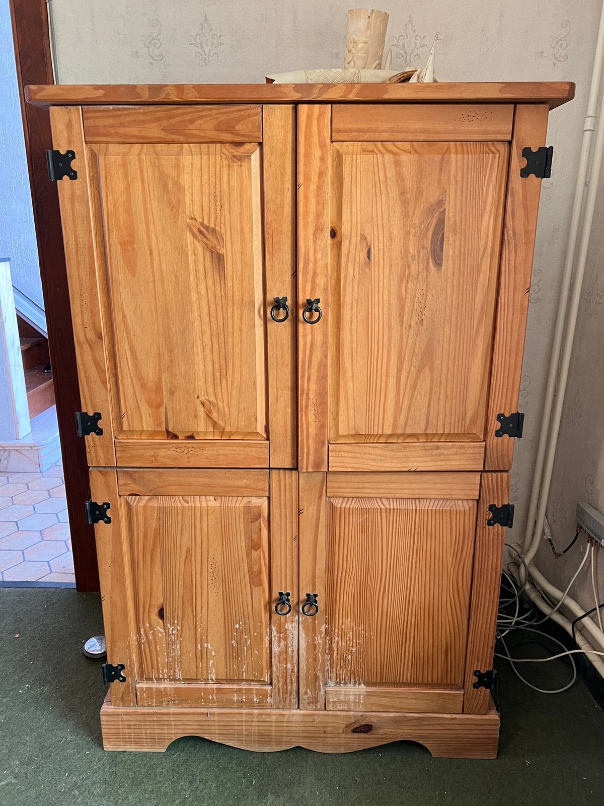 Armoire de rangement en bois - petit prix, Enlèvement, Comme neuf