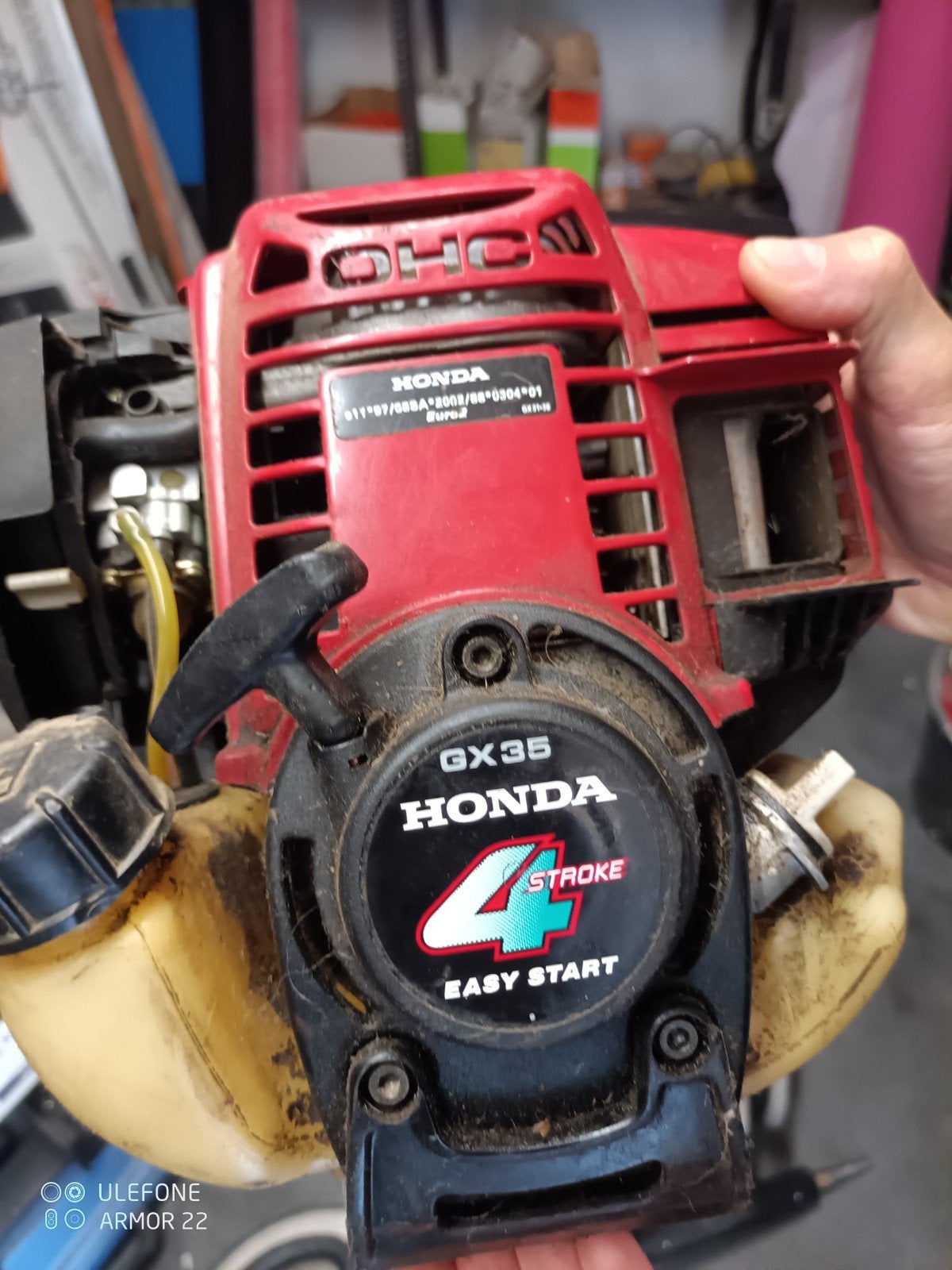 Honda GX35 4-takt bosmaaier, Honda, Enlèvement, Utilisé, 10 à 30 cm