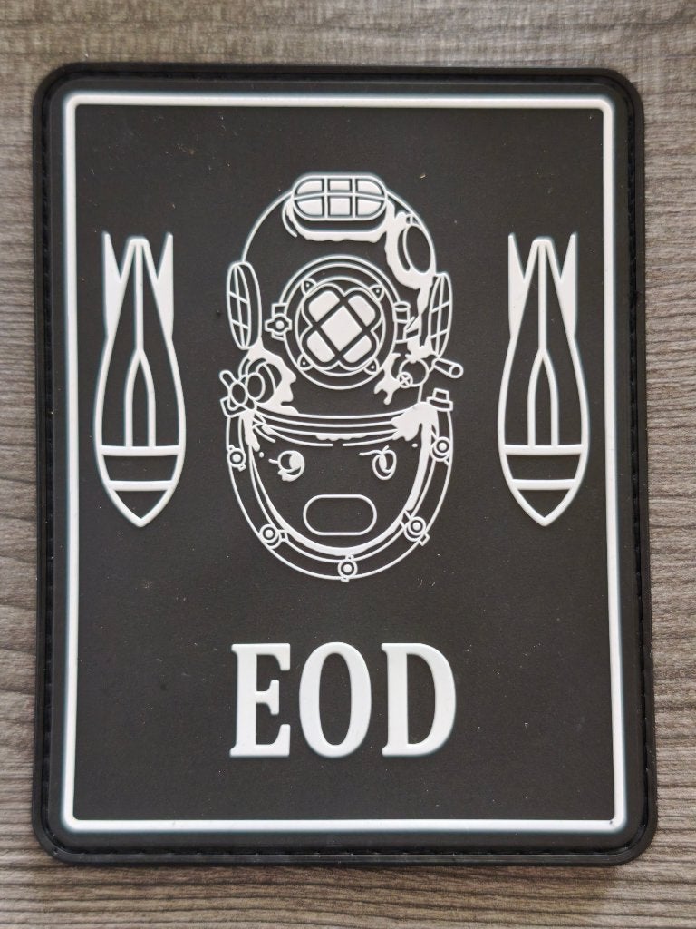 EOD Belgian Navy mijnenvegerpatch, Verzamelen, Militaria | Algemeen, Ophalen of Verzenden
