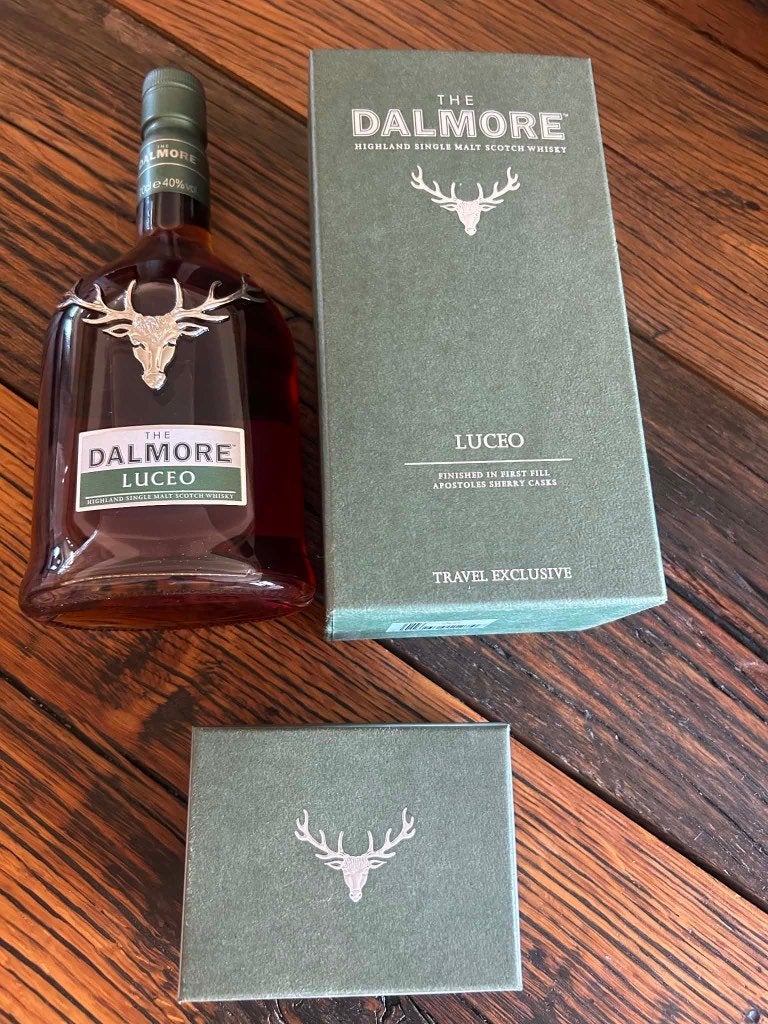 The Dalmore Luceo highland single malt scotch whisky, Divers, Enlèvement